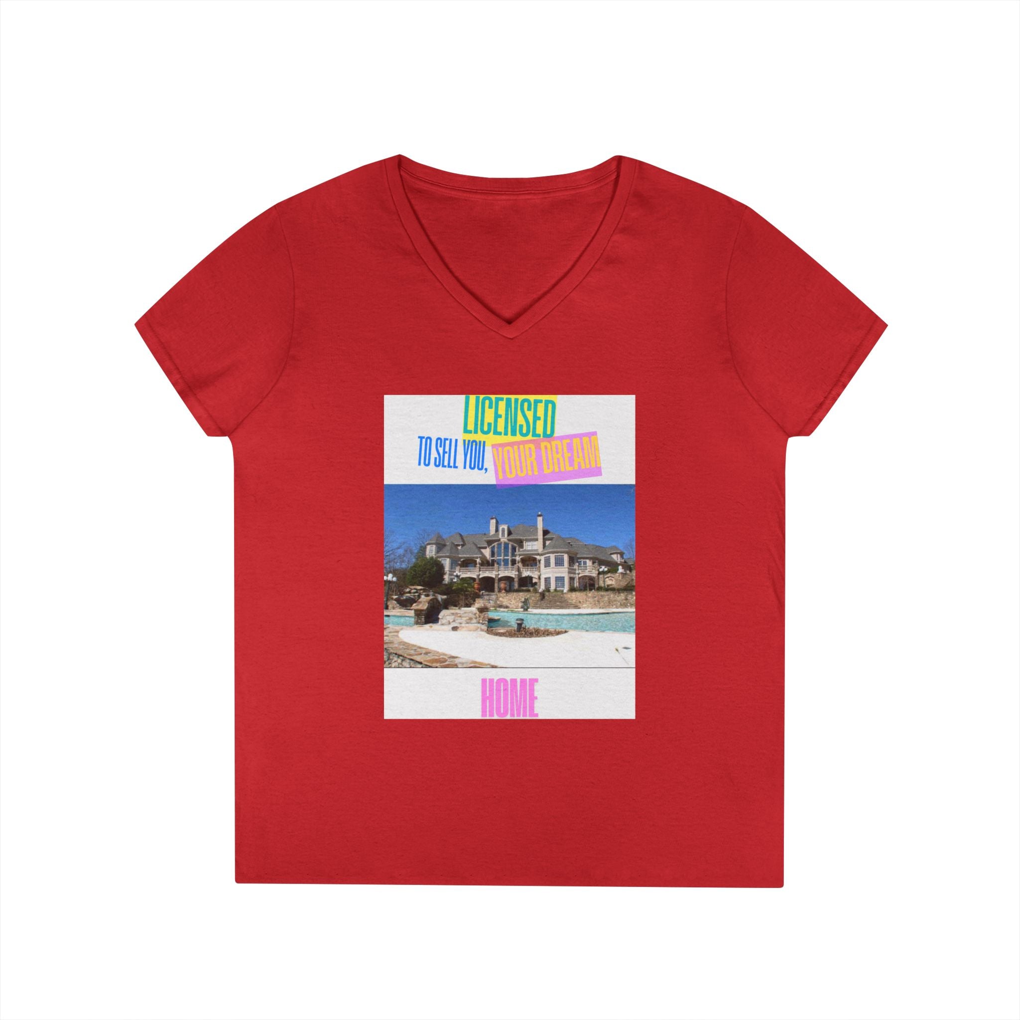 Licensed To Sell Your Soul Home V-Neck T-Shirt