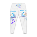 Poetic Pontifications "Free to Be" Women's Yoga Pants — Floral Book & Birds AOP