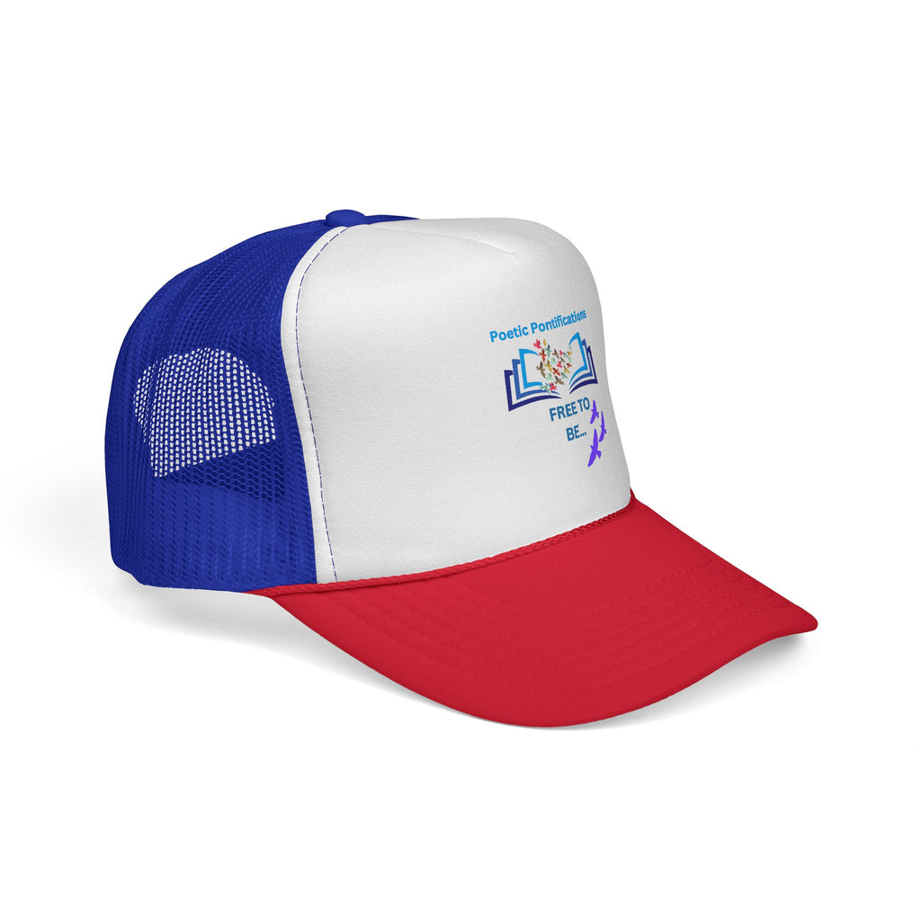 Poetic Possibilities “Free to Be” Trucker Hat — Literary Reader Baseball Cap