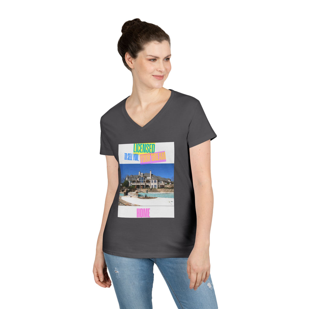 Licensed To Sell Your Soul Home V-Neck T-Shirt