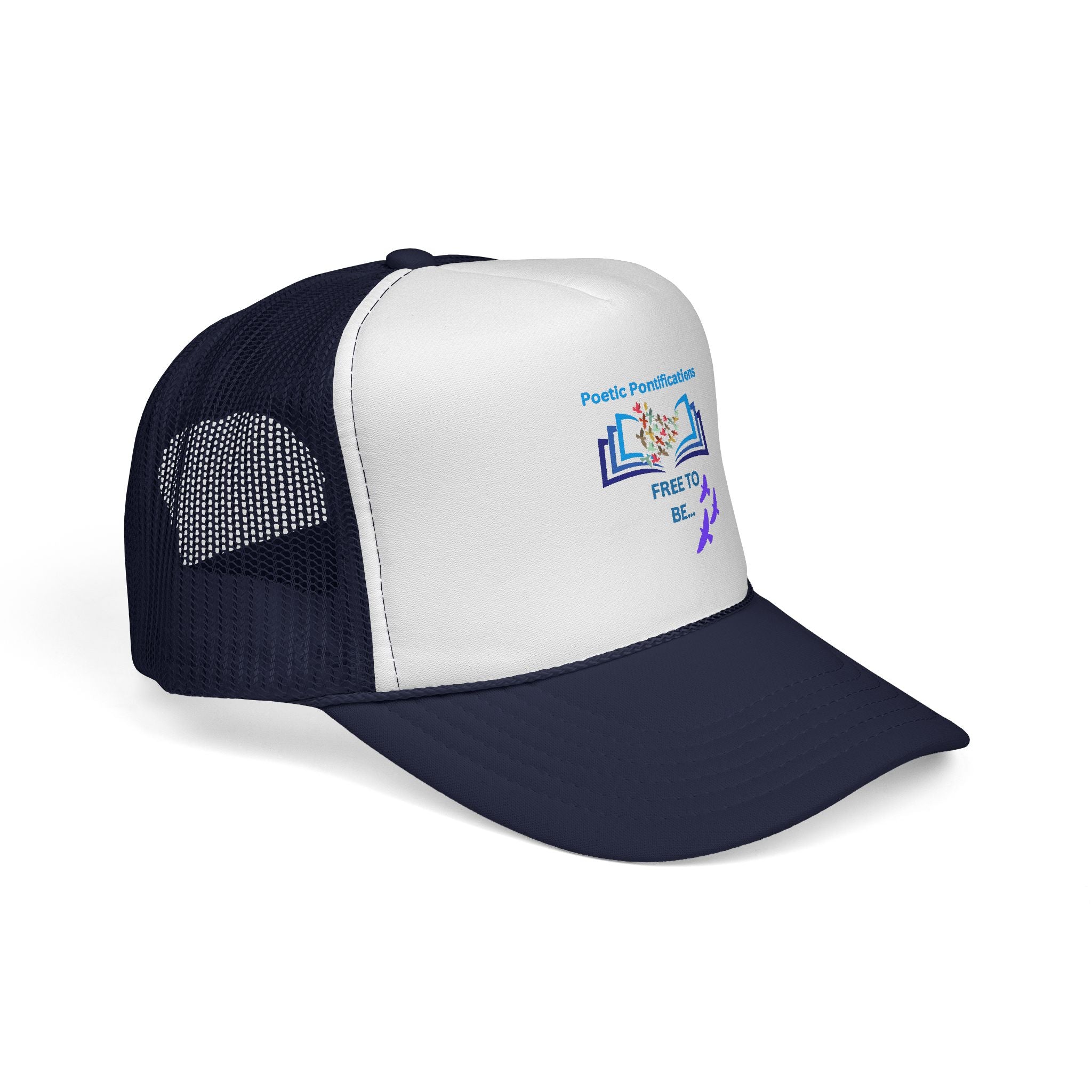 Poetic Possibilities “Free to Be” Trucker Hat — Literary Reader Baseball Cap