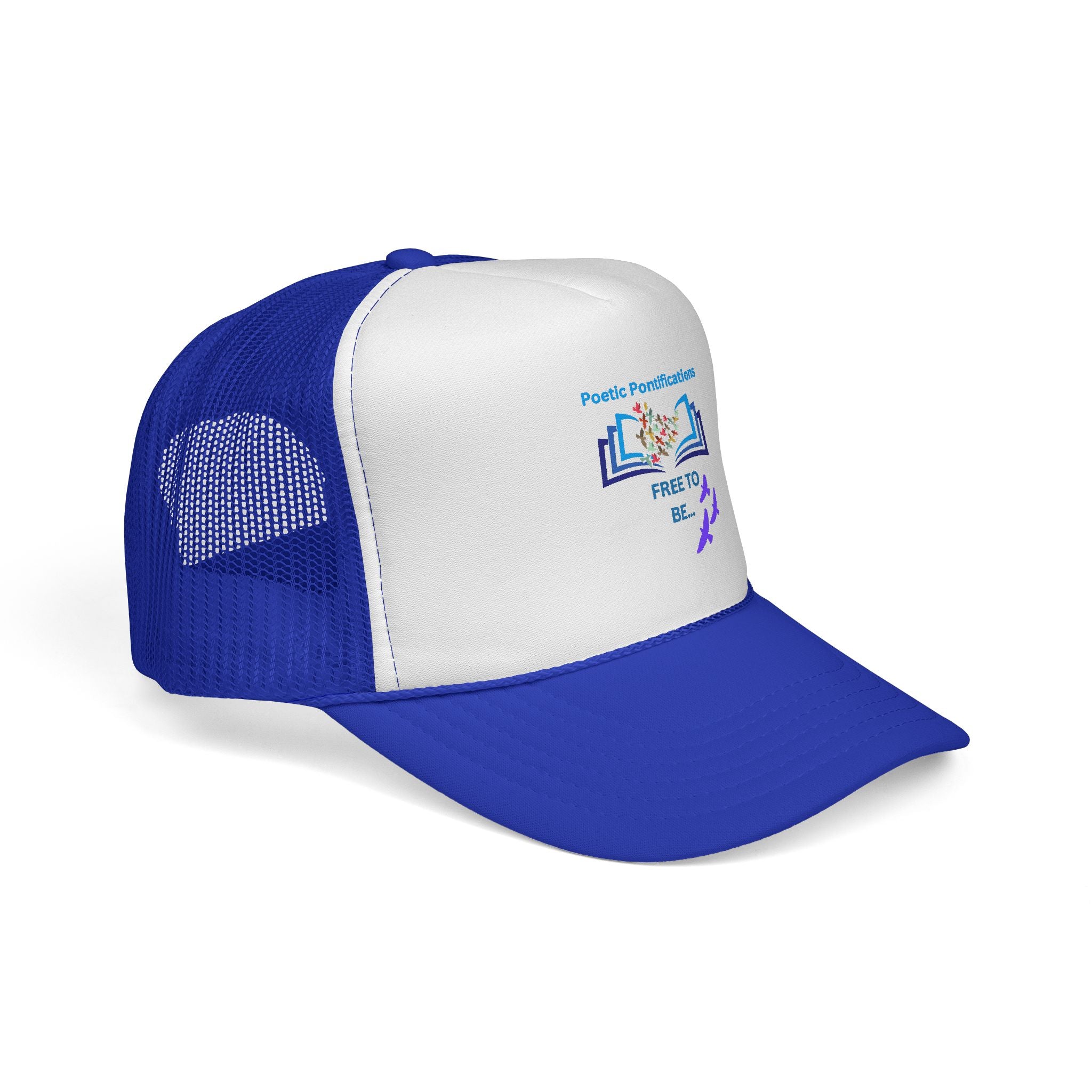 Poetic Possibilities “Free to Be” Trucker Hat — Literary Reader Baseball Cap