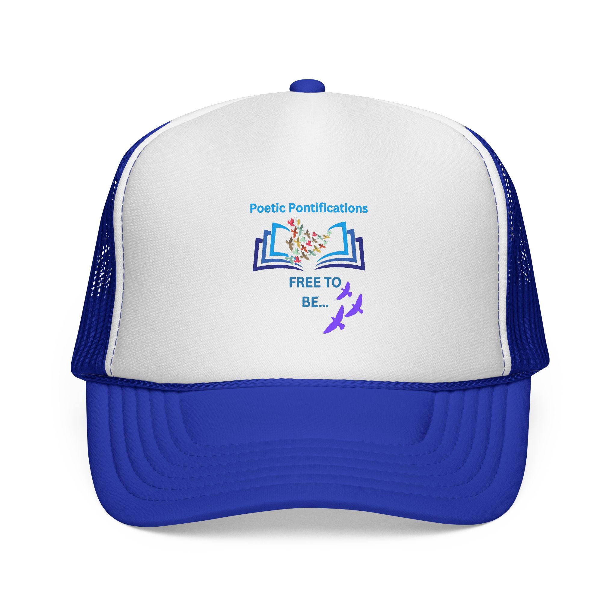 Poetic Possibilities “Free to Be” Trucker Hat — Literary Reader Baseball Cap