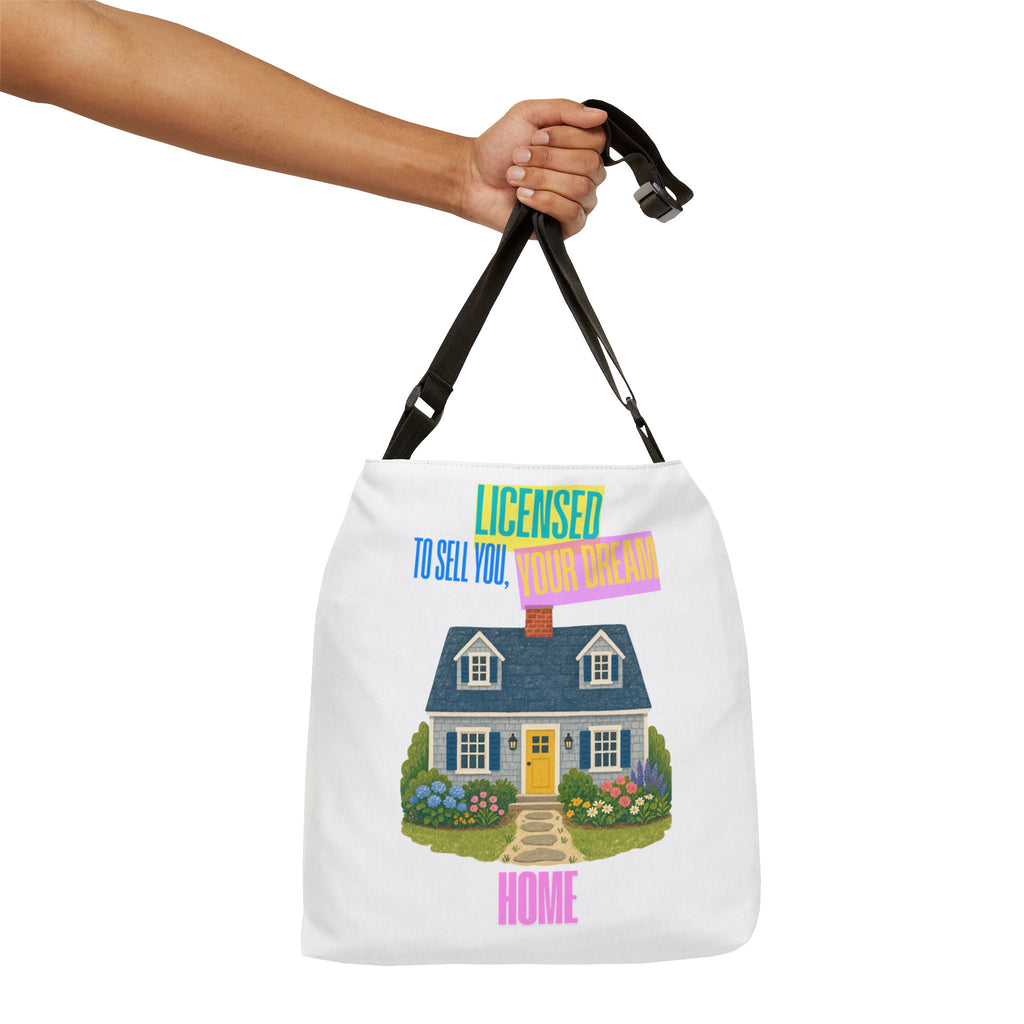 Licensed to Sell Your Dream Home Tote Bag — Real Estate Agent Gift