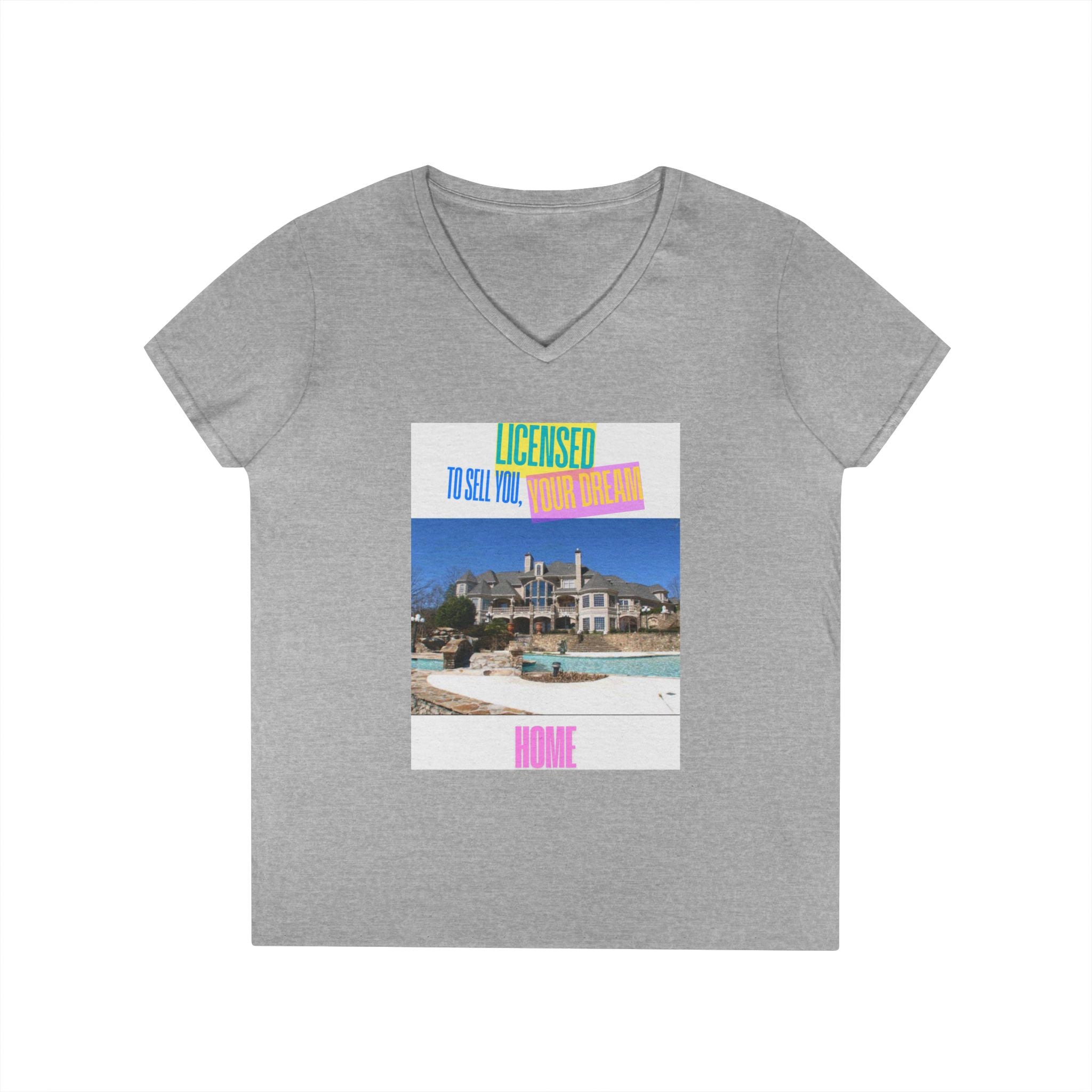 Licensed To Sell Your Soul Home V-Neck T-Shirt