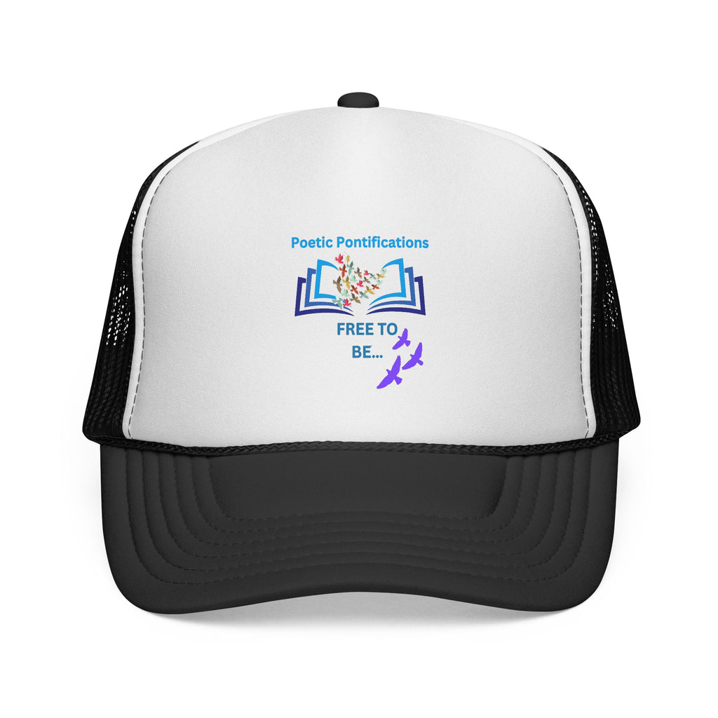 Poetic Possibilities “Free to Be” Trucker Hat — Literary Reader Baseball Cap