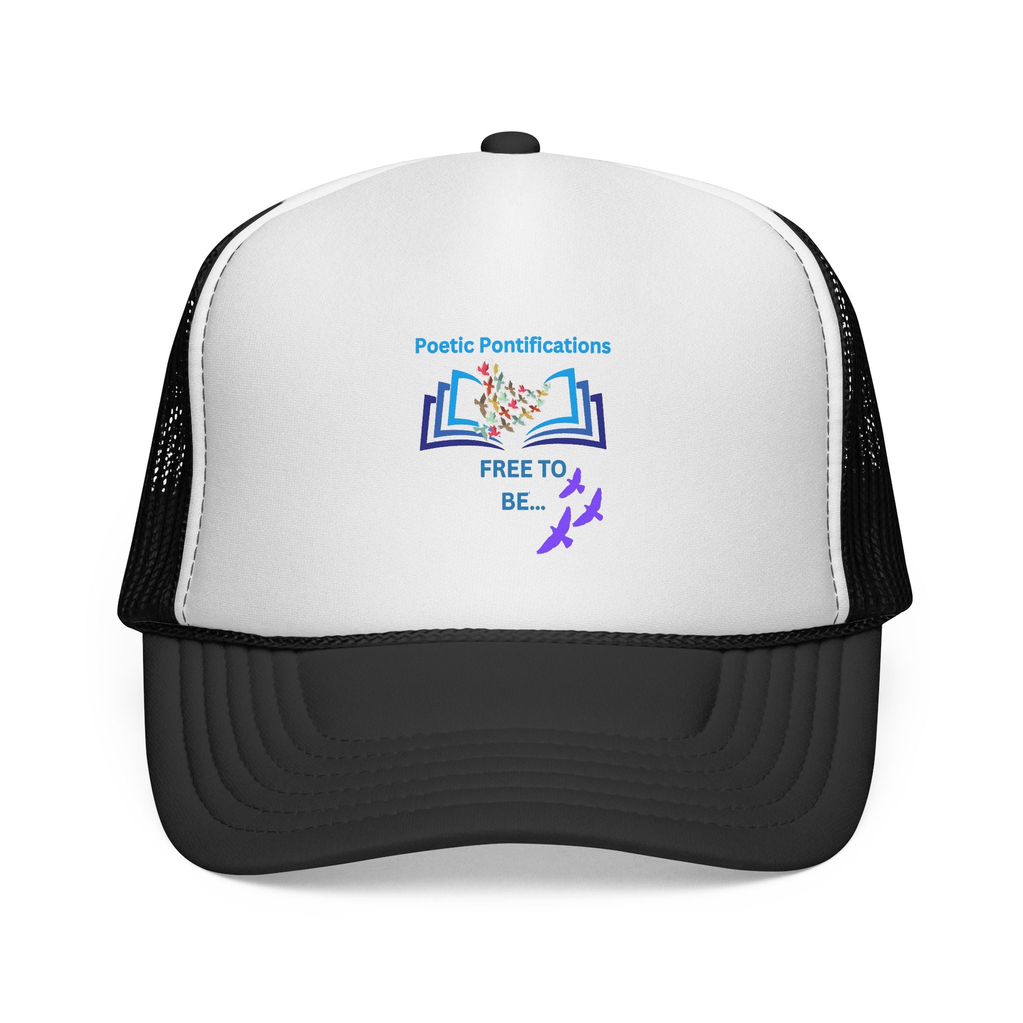 Poetic Possibilities “Free to Be” Trucker Hat — Literary Reader Baseball Cap