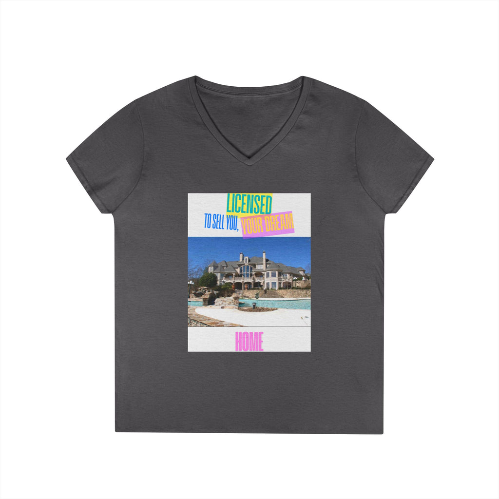 Licensed To Sell Your Soul Home V-Neck T-Shirt