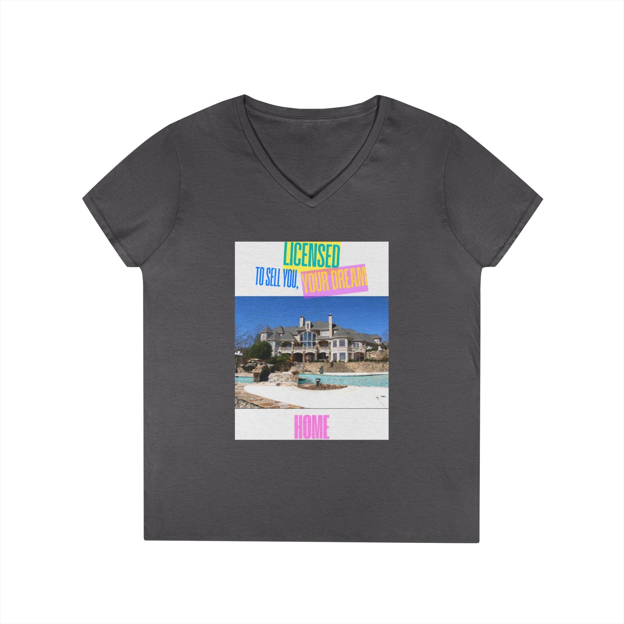 Licensed To Sell Your Soul Home V-Neck T-Shirt